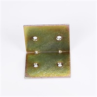 鎳色鐵角碼，家具鐵角碼60*40*40*2.0